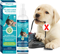 No Chew Spray for Dogs 200ML Bitter Apple Spray for Dogs Stop Chewing Licking of Furniture Shoes Ban