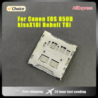 Brand New Original For Canon SD Memory Card Slot Holder EOS 850D kissX10i Rebelt T8i Repair Part