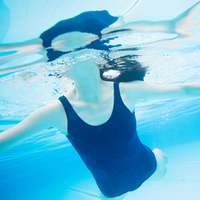 七了個三死庫水保守遮肚泳連體連身衣女顯瘦日系復古泡溫泉游泳衣