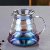 Coffe Accessories Teapot Coffee Percolator Barista Tools Hand Drip Coffee Set Coffeeware Teaware Tea Pot Glass Pots Kettle Jug