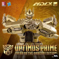 THREEZERO Transformers MDLX Optimus Prime Year of The Dragon Limited Edition Movable Figure Model Collection Free Shipping