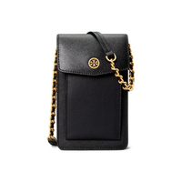 精選★TORY BURCH TB Robinson 時尚休閒 皮革 女款迷你單肩斜挎鏈條手機包 74852~【母親節禮物★菲尼斯 國際精品3折起 春夏新品 換季下殺】