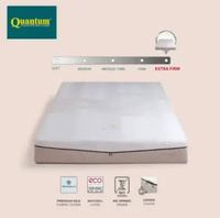 Quantum Maxwell Latex Orthopedic Halton Hanya Kasur - Kasur Springbed Spring Bed 180 x 200 Cream