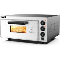 PYY Electric Pizza Oven Countertop Indoor Ovens Cooker 1800W Commercial Pizza Oven, Ovens