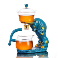 泡茶神器網紅自動玻璃茶具套裝家用客廳懶人沖泡茶器配件功夫茶杯