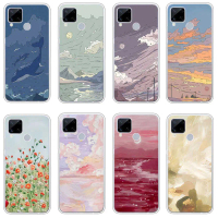เคสซิลิโคน tpu สำหรับโทรศัพท์ oppo realme 6 pro 7 pro c11 c15