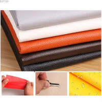 35x137cm Self Adhesive PU Leather Fabric Patch Sofa Repairing Patches Stick-On Leather PU DIY Self Adhesive Stickers 25 Colors