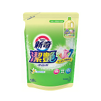 新奇 潔豔新型漂白水 淡雅花朵香補充包1600ml