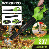 20V Cordless Leaf Blower Rechargeable Blower Handhold Leaf Blower Wireless For Garden Yard Lawn Dust