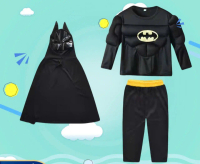 bộ cosplay hóa trang lễ hội halloween cho bé trai nhân vật Batman người dơi hàng nhập Quảng châu cao