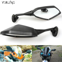Universal Moto Motorcycle Scooters Racer Rearview Back Side View Mirror For Honda CBR F4 F4i / RC51 / RVT 1000 DD250E/DD300/350