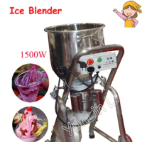 30L Snow Ice Blender Electric Ice Maker 1500W Commercial Snow Ice Crusher 200V Fruit &amp; Vegetable Cutter