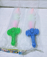 MAINAN PLASTIK PEDANG GOLOK BISA BUNYI + LAMPU PAKAI BATERAI B569
