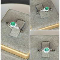 Natural Emerald beryl/ zamrud columbia bagus