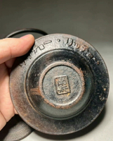 日本南部鐵壺 急須 原裝壺承大年份，單出一個壺承價格也不低。