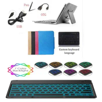 Backlit Bluetooth Keyboard For Galaxy Tab S6 10.5 inch Case for Samsung Galaxy Tab S6 10.5 2019 T860 T865 tablet Keyboard Cover