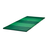 PLUFSIG 折疊式運動墊, 綠色, 78x185 公分
