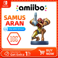 Nintendo Amiibo - SAMUS ARAN - Nintendo Switch Game Console Game Interaction Model for Nintendo Switch OLED Lite