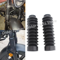 For Honda CB400ss CB400 SS CB 400 CB500 Motorcycle Rubber Front Fork Dust Cover Gaiters Boots Shock Absorber Guard Covers