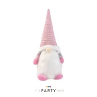 Pink and White Santa / Boneka Elf Nordic Pink Putih 4 Ukuran / Dekorasi Natal / Ornament Natal M Whi