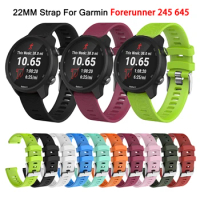 20mm Watch strap for Garmin Forerunner 245 158 55 Vivoactive 3 soft silicone Smart watches bands for Forerunner 645 Wristbands