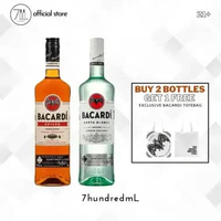 Bacardi Spiced Rum Gold Carta Oro 750mL Mix Buy 2 Free 1x Tote Bag