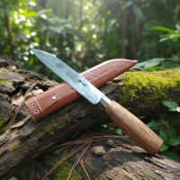 Pisau Dapur Baja Per Cap Garpu 15cm – Asli Banten, Super Tajam Anti Tumpul untuk daging sayur dan bu