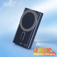 QOOVI Powerbank PD20W Mini Magnetic Wireless 5000mAh Fast Charging External Battery Portable Charger For iPhone Samsung Xiaomi