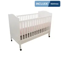 Informa 70x140 Cm Vivienne Tempat Tidur Bayi - Putih