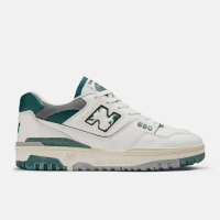 【NEW BALANCE】NB 休閒鞋 男鞋 女鞋 運動鞋 白綠 BB550VTG-D楦