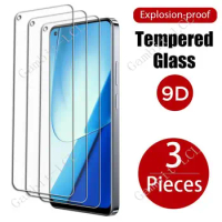 3PCS For Realme 11 Tempered Glass Protective ON Realme11 RMX3751 6.43" Screen Protector Cover Film