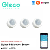 Zigbee Mini PIR Motion Detector Human Infrared Sensor Security Burglar Alarm Sensor For Alexa,Google Home