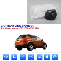 HD Night Vision Backup Rear View camera For Nissan Murano Z50 2002 2003 2004 2005 2006 2007 MK1 CCD license plate Camera