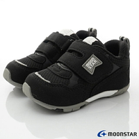 日本月星Moonstar機能童鞋HI系列十大機能寶寶鞋CRB155HI6黑(寶寶段)