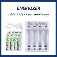 Energizer AA/AAA 4 slot pengecas bateri pilihan dengan bateri boleh dicas semula AA/AAA AWCY
