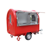 2023 mobile food cart with frozen yogurt machine/kiosks for fast food/ice cream/crepe/orange juice/hotdog