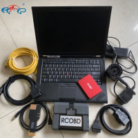 Profressional Software ICOM A2+B+C T410 I5 CPU 4G Laptop 1TB SSD Expert Mode Auto Diagnostic Program Coding Tool