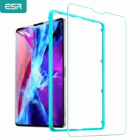 ESR Tempered Glass for iPad Pro 12.9/11/10.5/9.7 Inch 2021 2020 2018 2019 iPad Mini 6/5/4 Air 4 3 iPad 9th 8th Screen Protector