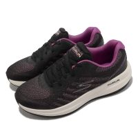 【SKECHERS】慢跑鞋 Go Run Pulse 2.0 女鞋 黑 紫 超輕量 固特異 橡膠大底 回彈 抗菌鞋墊(129106BKPR)
