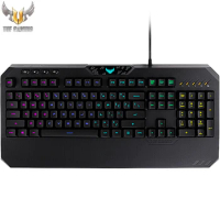 ASUS TUF Gaming K5 Mechanical Membrane RGB Gaming Keyboard ROGFlare RGB Cherry with Aura Sync RGB Lighting