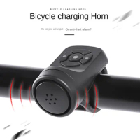 Bicycle Electric Bell Bike USB Charging Horn MTB Mountain Bike Warning Safety Ring Waterproof Bell Cycling Accessories