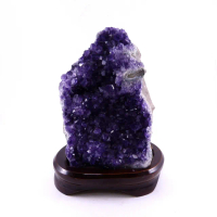 【寶峻晶石館】紫水晶座 1.5kg(WA942)