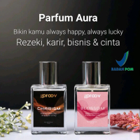 Paket (2 botol) Parfum Aura Blossom dan Charism Perfume Kosmetik Lasting