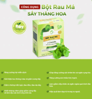 [Mua 1 tặng 1] Bột Rau Má Nguyên Chất EHERBAL (2 hộp 30 gói)