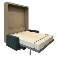 Hot Sale Space Saving Home Furniture Wall Mounted Folding Murphy Sofa Wall Bed Murphy Bed