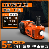【全球優品匯】電動千斤頂 12v/5T噸以內【三合一】汽車打氣機 頂車架 超低底盤千斤頂 頂高器 液壓千斤頂 汽車頂高機 換輪胎工具