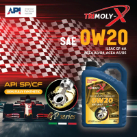 TRIMOLY-X GP SERIES 0W20 ESTER FULLY SYNTHETIC ENGINE OIL SP/CF 4L Car Lubricant Black Oil Car Engin