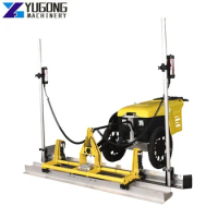 YG Hydraulic Laser Receiver Screed Concrete Floor Leveling Vibratory Laser Screed Machine