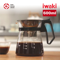 【iwaki】耐熱玻璃滴漏式咖啡壺-600ml