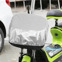 Bike Basket Cover Waterproof Bicycle Basket Cover Rain Cover for Cycling Tricycles Motorcycles Adult Bikes Most Bicycle Baskets